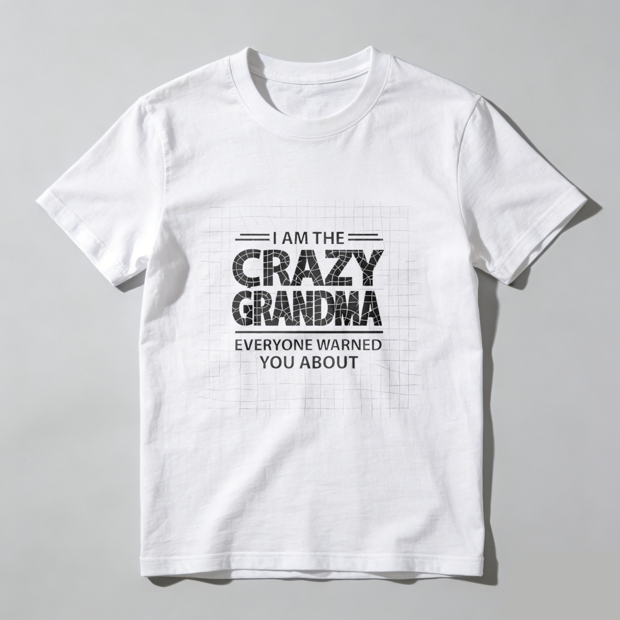 TEECURENT I Am The Crazy Grandma Everyone Warned You About T Shirt WOMEN