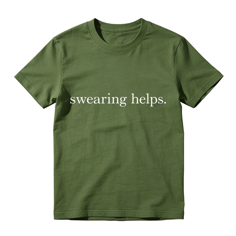 Swearing Helps Unisex Classic T-shirt