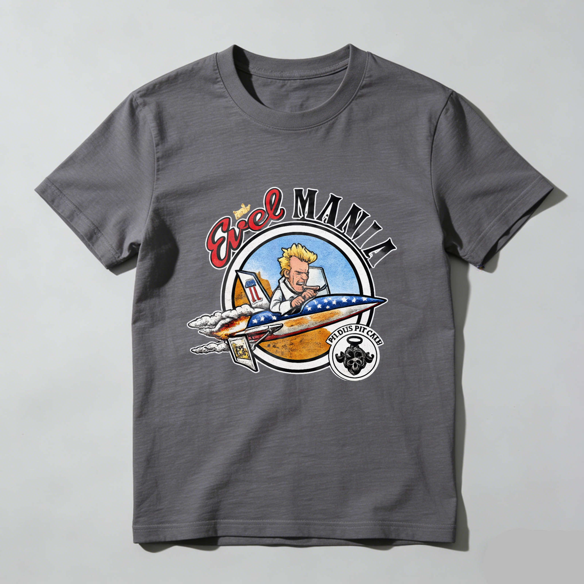 Made In Usa Aviator Mania T Shirt With Pilot And Jet Plane Graphic Design For Aviation Enthusiasts