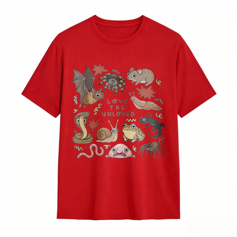 Love The Unloved Graphic Tee Animal Lover Shirt