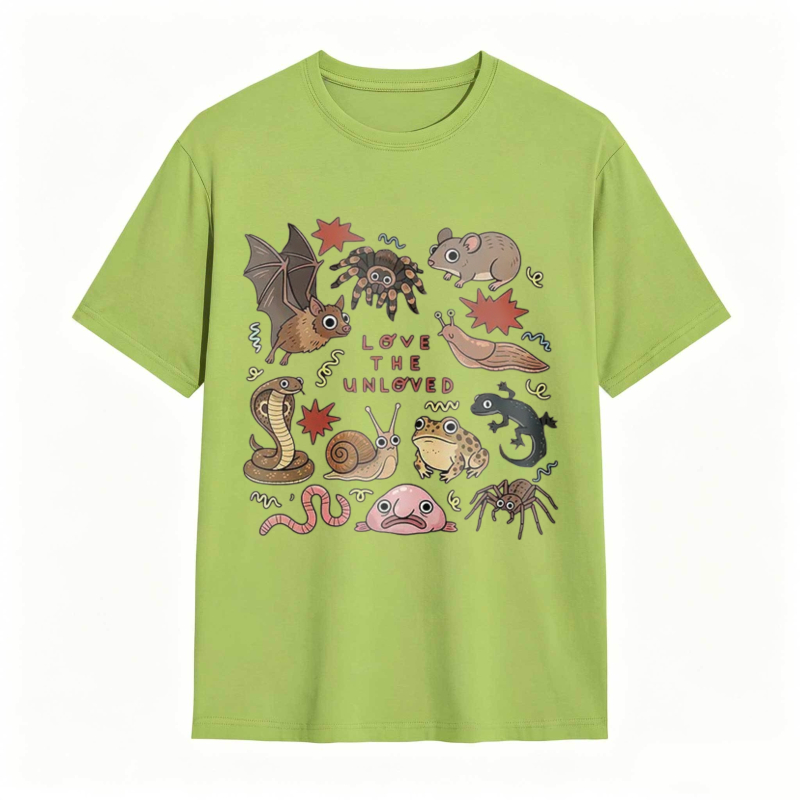 Love The Unloved Graphic Tee Animal Lover Shirt