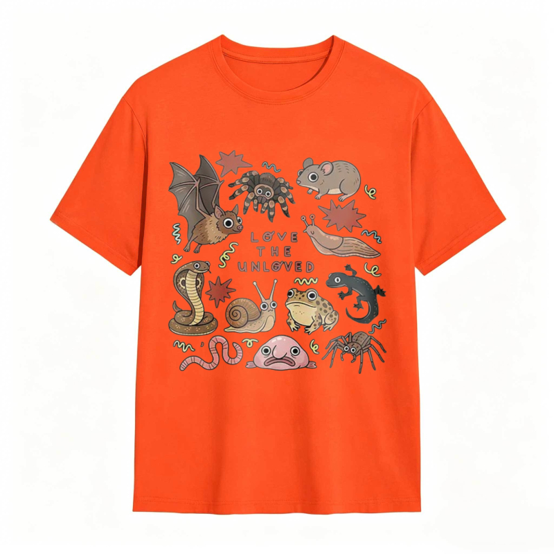 Love The Unloved Graphic Tee Animal Lover Shirt