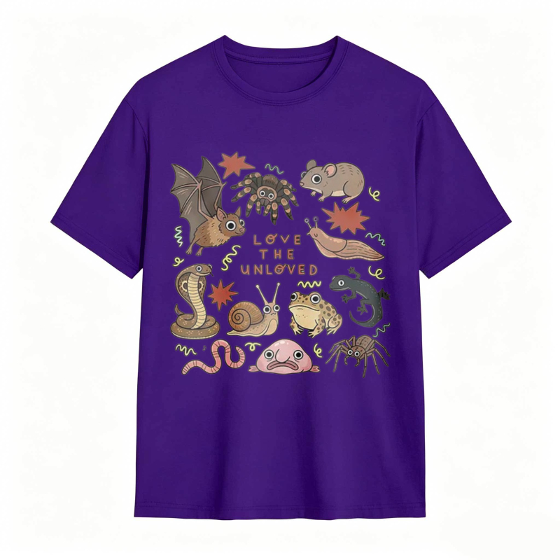 Love The Unloved Graphic Tee Animal Lover Shirt