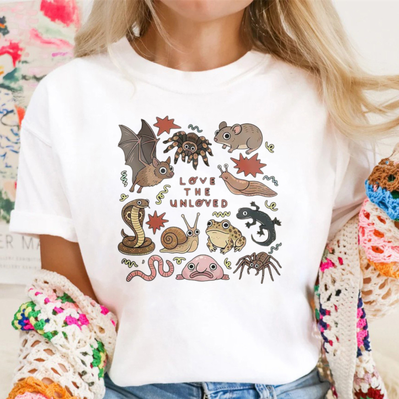 Love The Unloved Graphic Tee Animal Lover Shirt