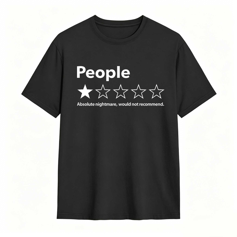 Funny Review People One Star Absolute Would T-Shirt