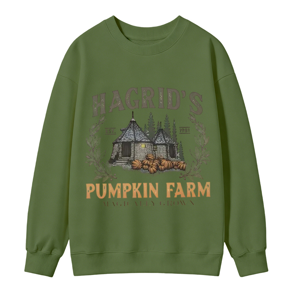 Hagrid's Pumpkin Patch Shirt - Sweatshirt - Hoodie, Vintage Fall Shirt, Retro Halloween T-Shirt, Pumpkin Patch Sweatshirt, Wizard Halloween Shirt, Spooky Season T-Shirt, HP Fan Gift