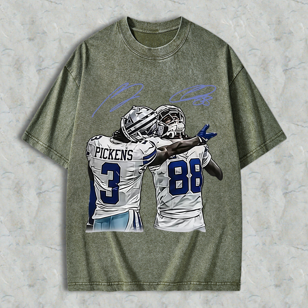 Pickens & 88 Teammate Duo Graphic Washed T-shirt