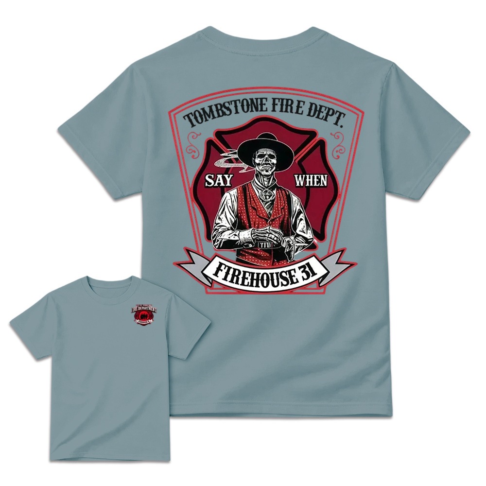 Vintage Firefighter T-Shirt | Classic Americana Graphic Tee T-Shirt