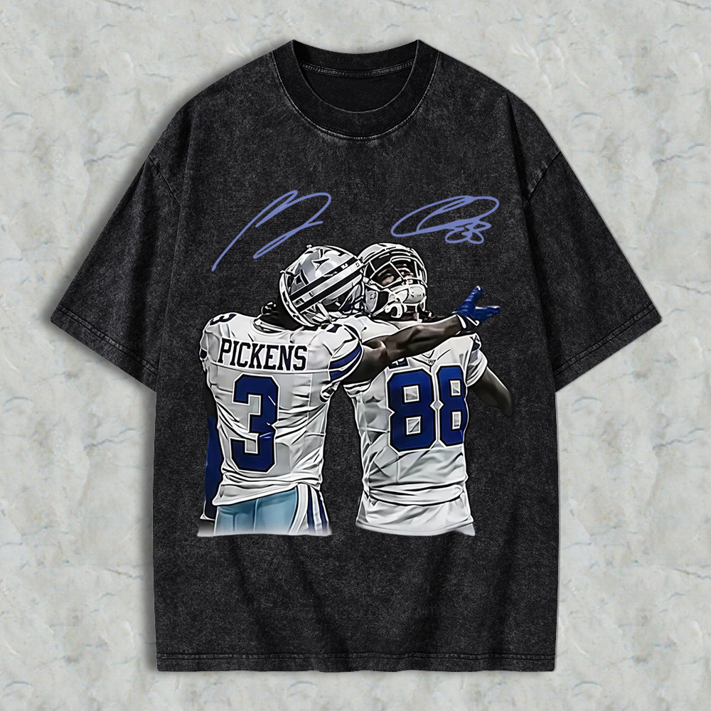 Pickens & 88 Teammate Duo Graphic Washed T-shirt