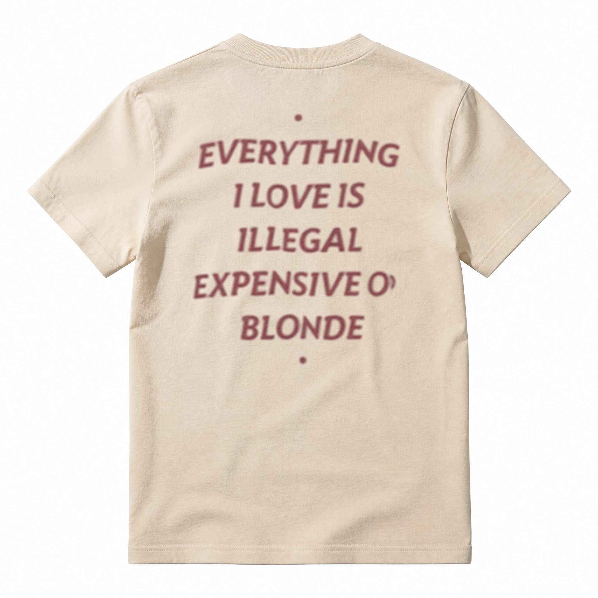 EVERYTHING I LOVE IS ILLEGAL, EXPENSIVE OR BLONDE T-Shirt