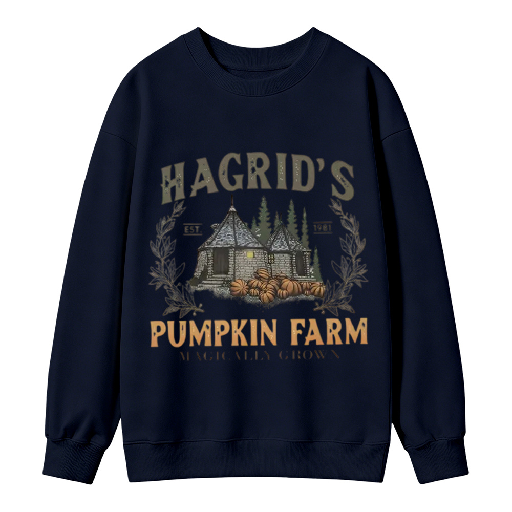 Hagrid's Pumpkin Patch Shirt - Sweatshirt - Hoodie, Vintage Fall Shirt, Retro Halloween T-Shirt, Pumpkin Patch Sweatshirt, Wizard Halloween Shirt, Spooky Season T-Shirt, HP Fan Gift