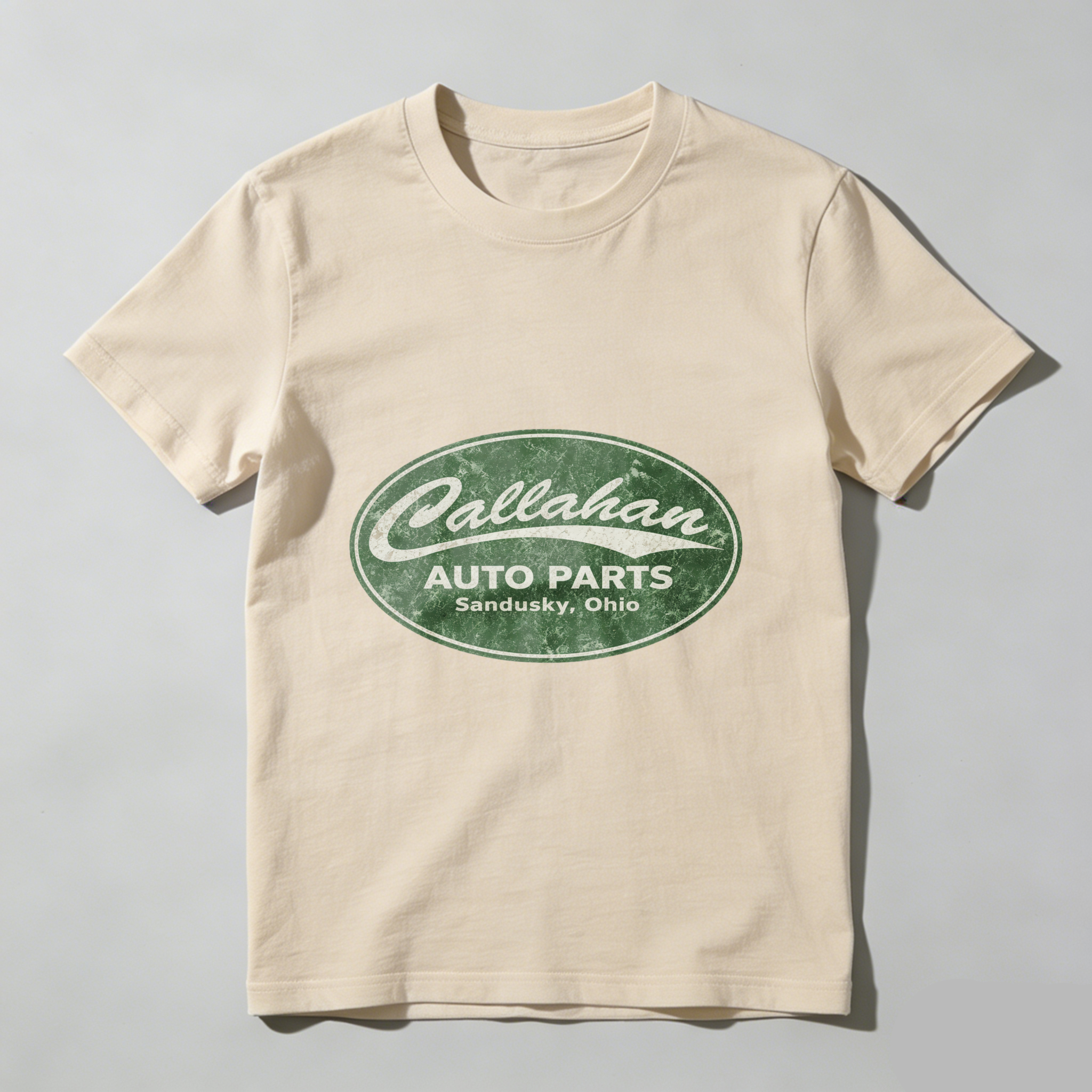 Callahan Auto Parts Sandusky Ohio Vintage Logo T Shirt Men Women Unisex Classic Cotton Tee Shirt