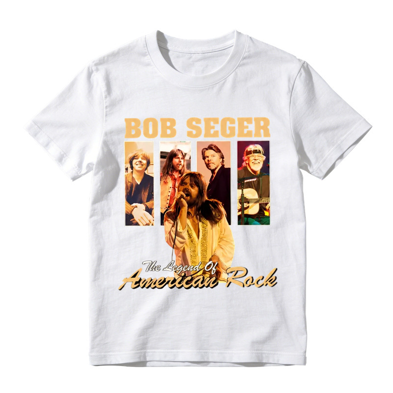 Bob Seger The Legend Of American Rock Vintage Graphic T-Shirt