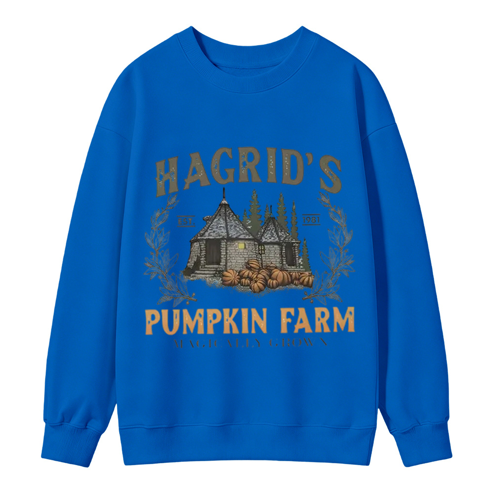 Hagrid's Pumpkin Patch Shirt - Sweatshirt - Hoodie, Vintage Fall Shirt, Retro Halloween T-Shirt, Pumpkin Patch Sweatshirt, Wizard Halloween Shirt, Spooky Season T-Shirt, HP Fan Gift