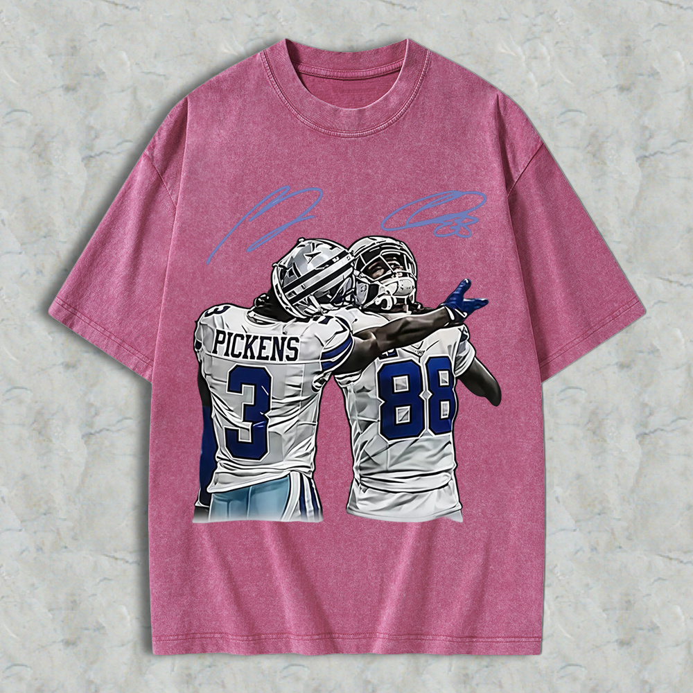 Pickens & 88 Teammate Duo Graphic Washed T-shirt