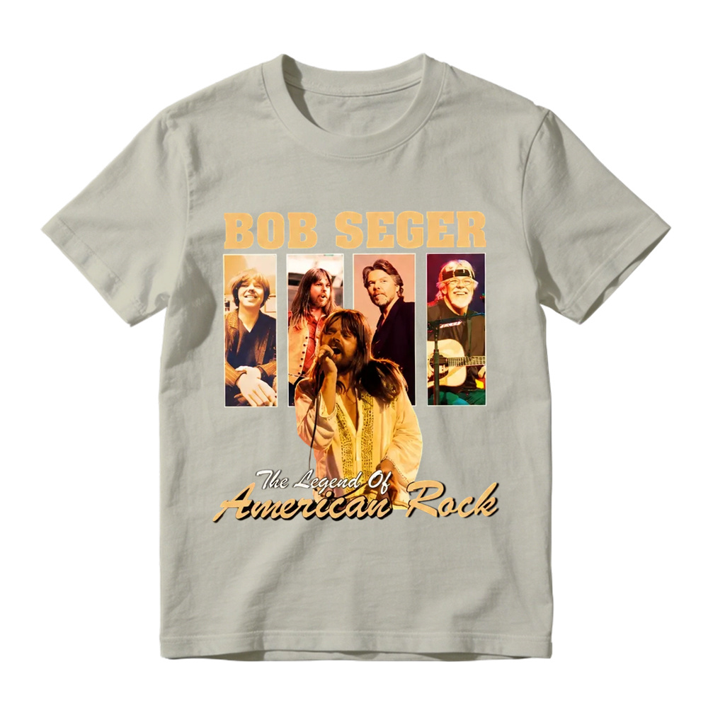 Bob Seger The Legend Of American Rock Vintage Graphic T-Shirt
