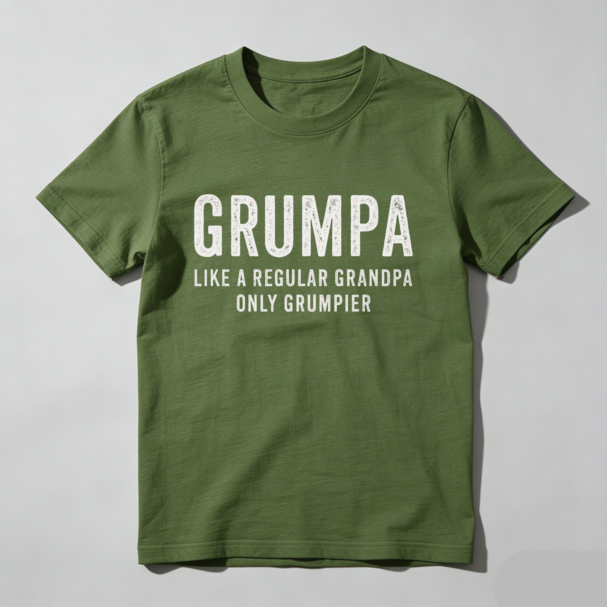 Grumpa Like A Regular Grandpa Only Grumpier T Shirt Made In Usa