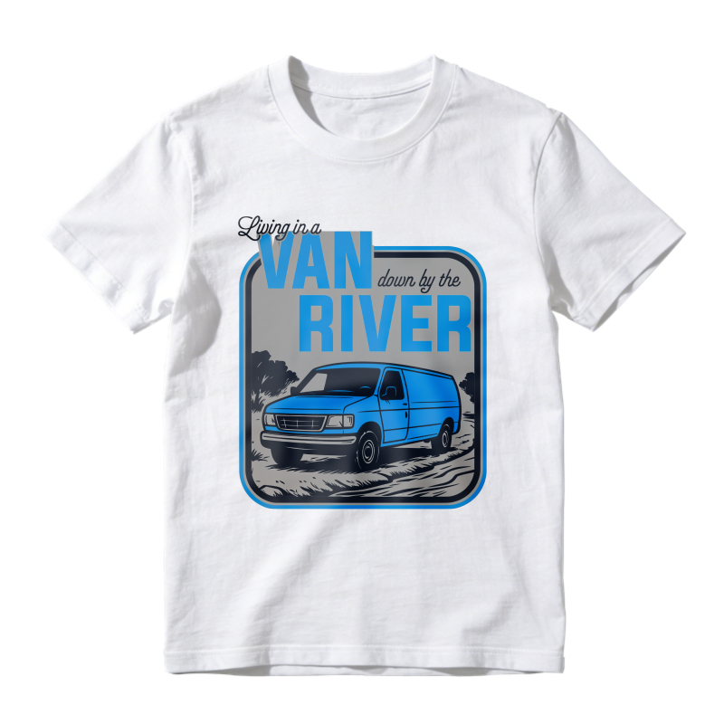 Van River Living In A Van Down By The River Unisex Classic T-shirt