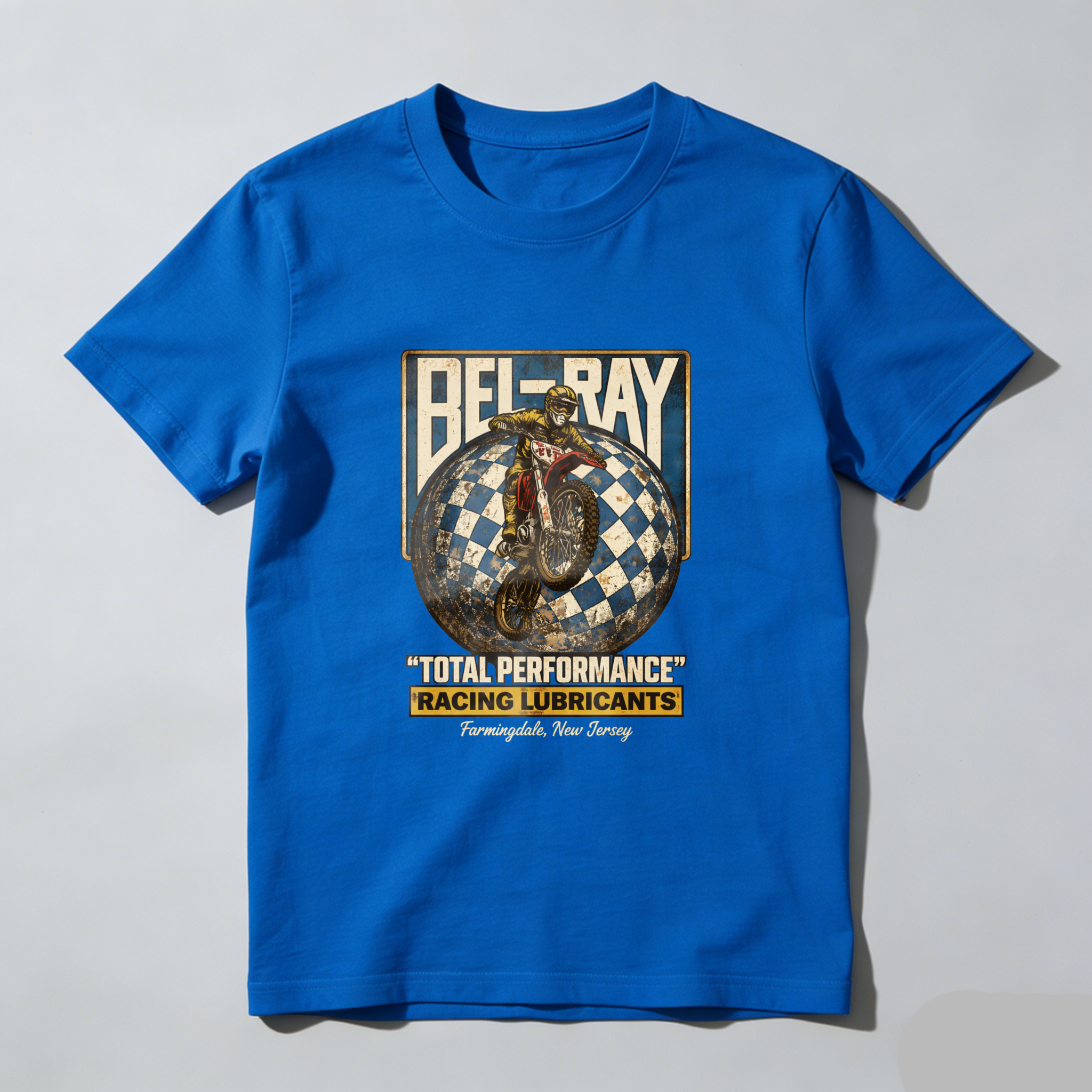 Bel Ray Total Performance Racing Lubricants Motorcycle T-Shirt