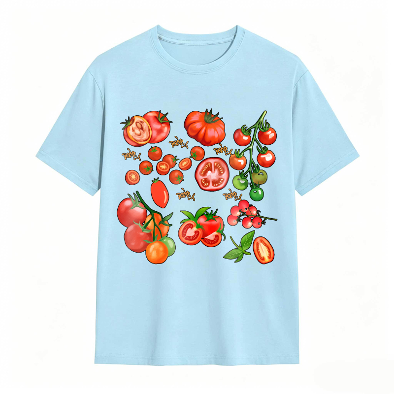 Tomato Garden Design Unisex Classic T-shirt