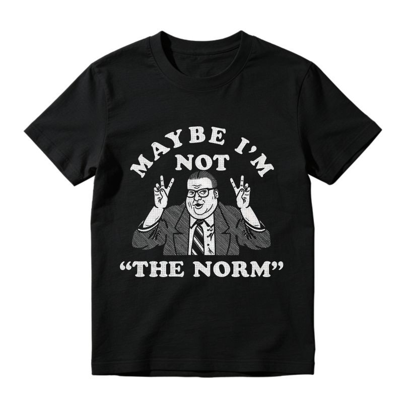 Maybe I'm Not The Norm Man With Peace Signs Unisex Classic T-shirt