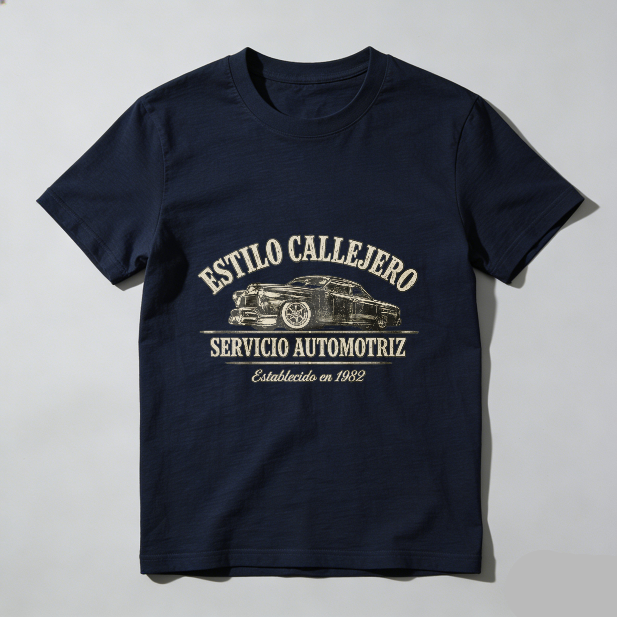 Street Style Automotive Service Established In 1982 Classic Car T-Shirt