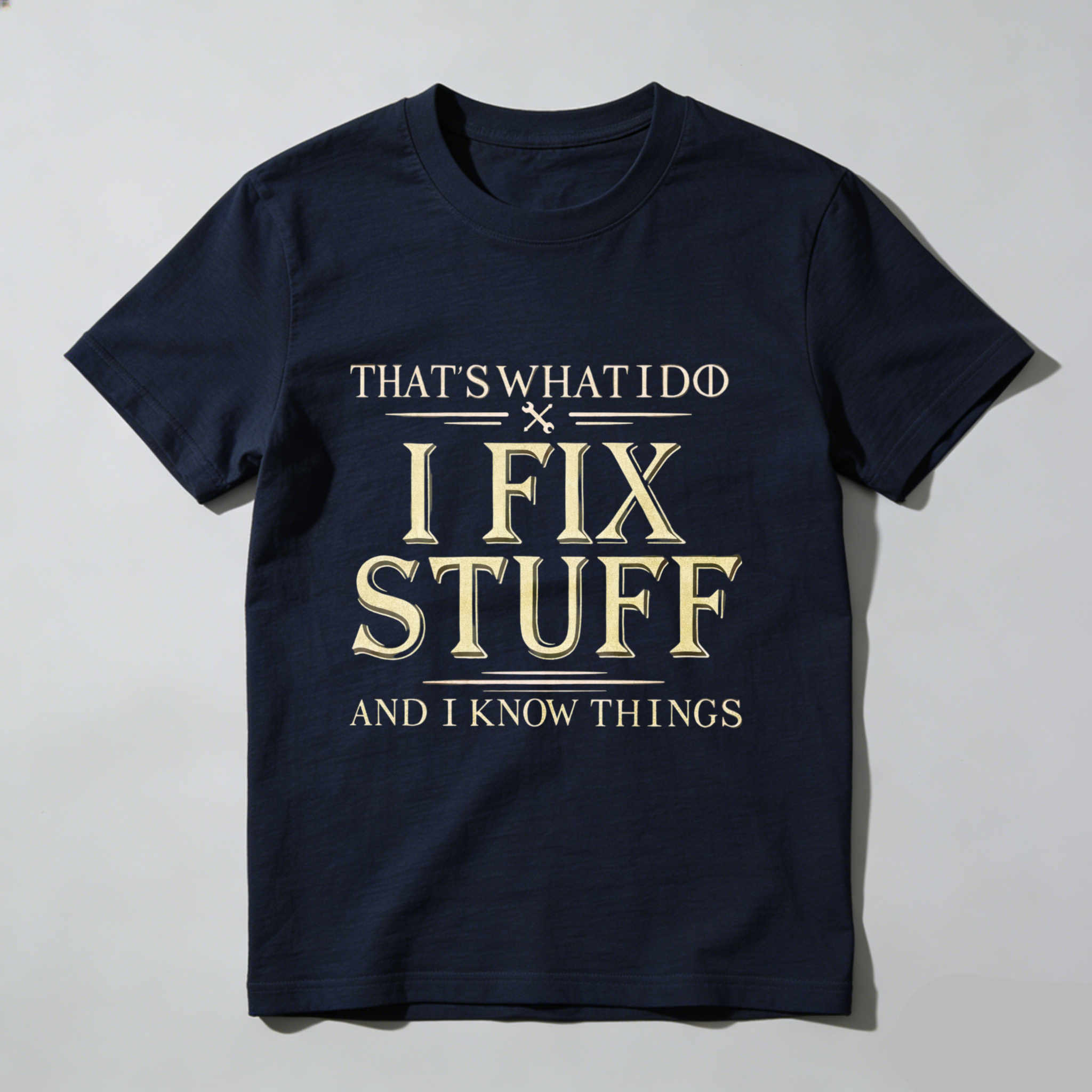 That's What I Do I Fix Stuff And I Know Things T-Shirt