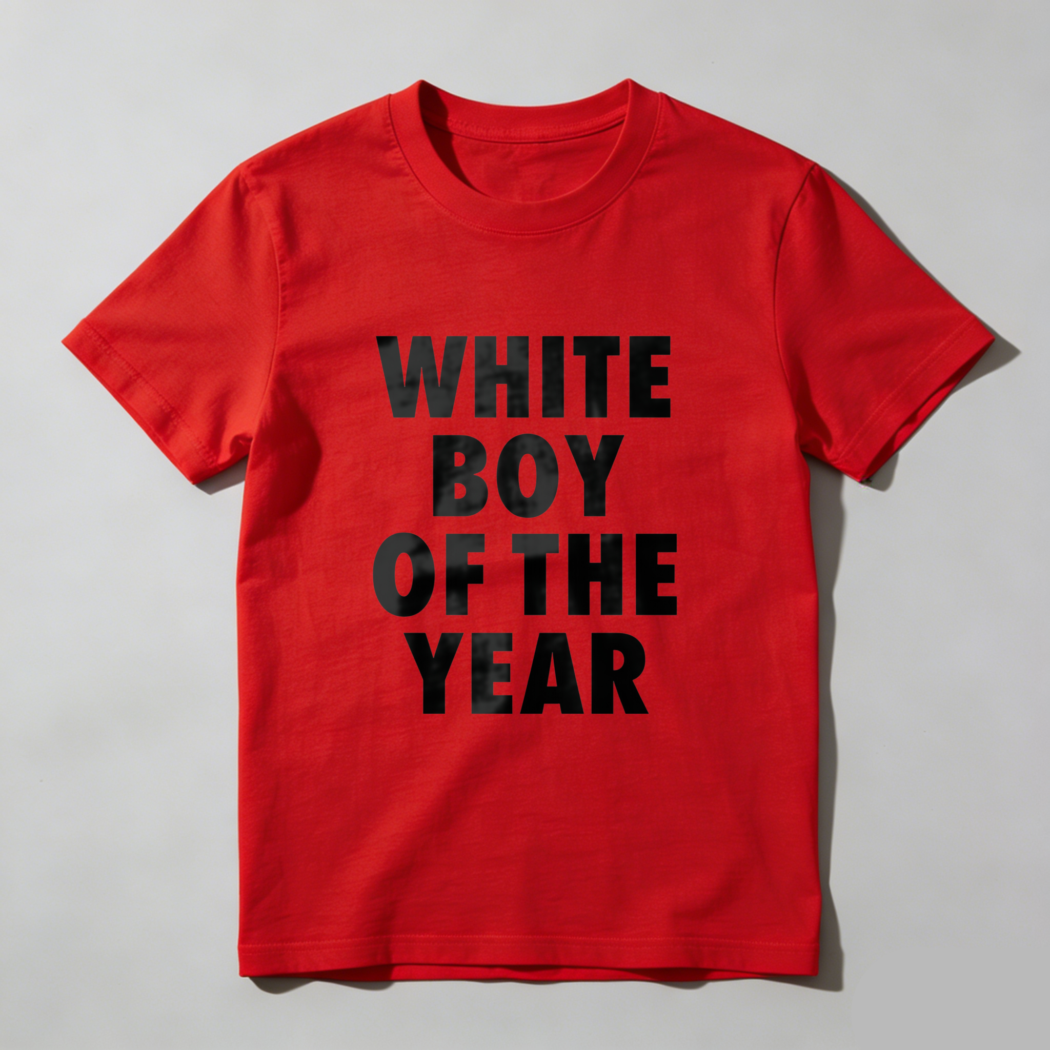 Casual, Men's T-Shirt, White Boy Of The Year, Everyday Wear, Gift For Him