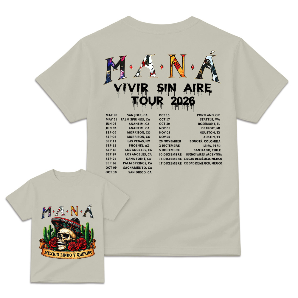 Unisex Retro Mexican Skull Graphic Short Sleeve Tee Casual Latin Style T-Shirt