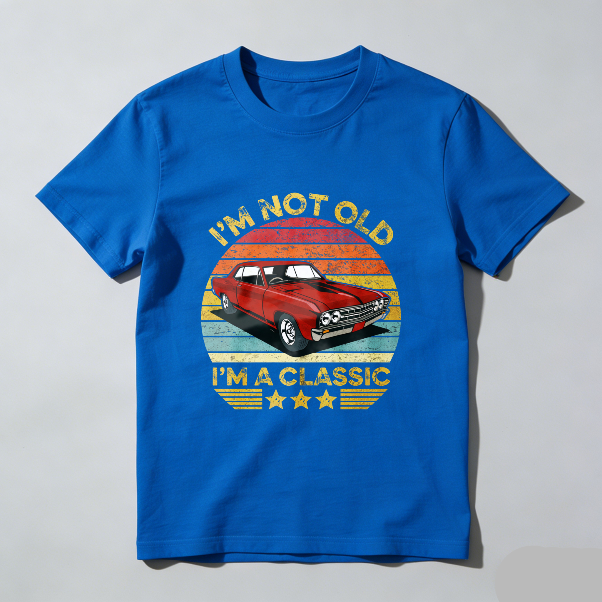 I M Not Old I M A Classic Vintage Car T Shirt Retro Design For Men And Women Funny Statement Graphic Tee