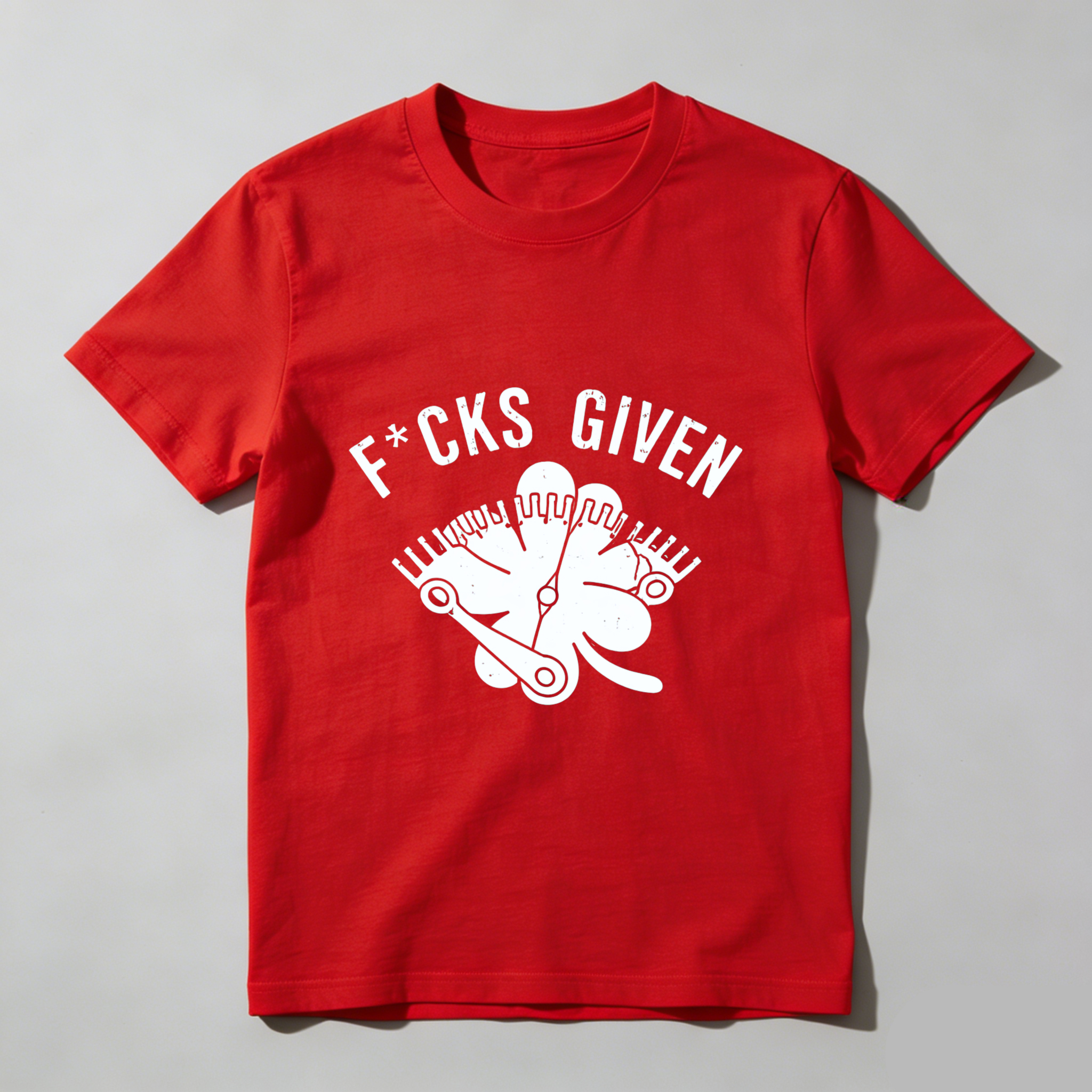 TEECURENT F Cks Given Clock Shirt With Clover Design Black T-Shirt For Men And Women Casual Wear Statement Tee