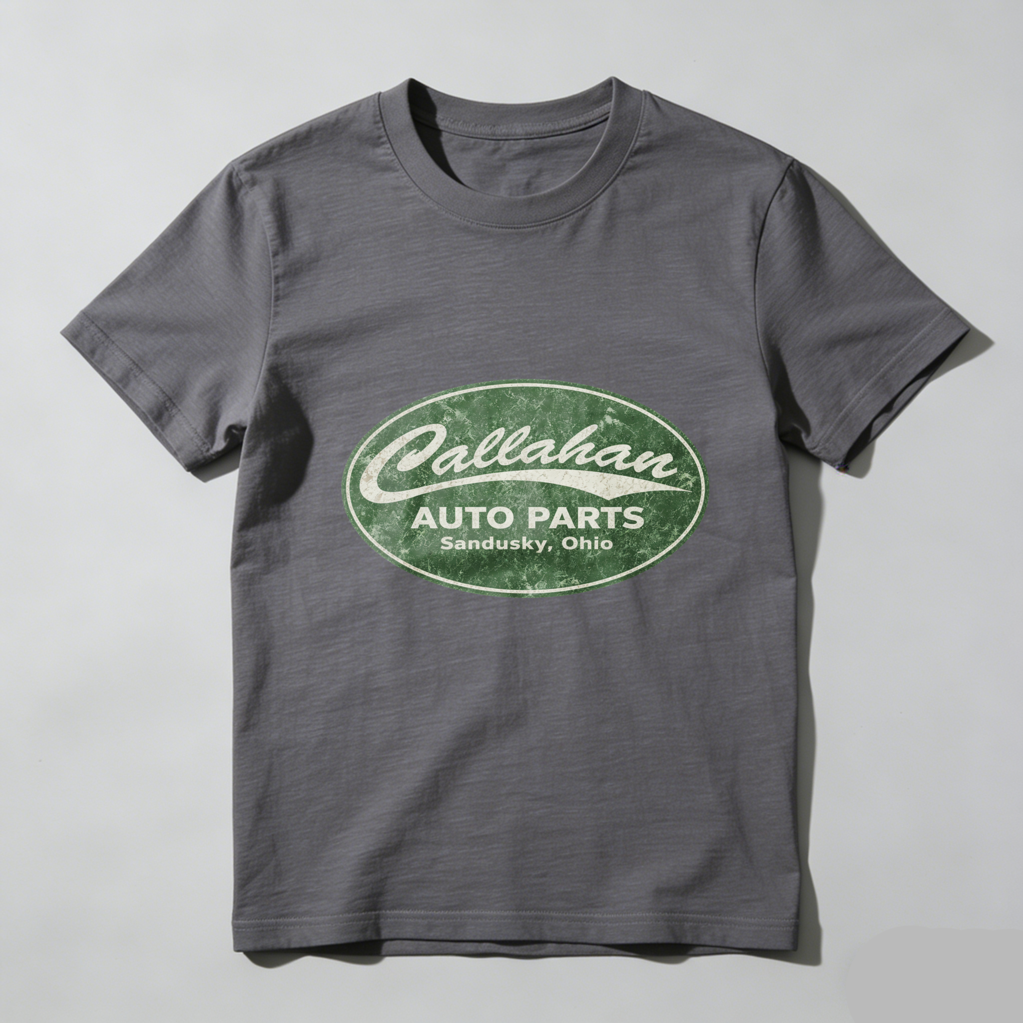 Callahan Auto Parts Sandusky Ohio Vintage Logo T Shirt Men Women Unisex Classic Cotton Tee Shirt