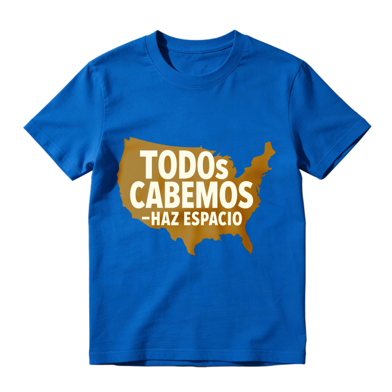 Todos Cabemos Haz Espacio Usa Map Unisex Classic T-shirt