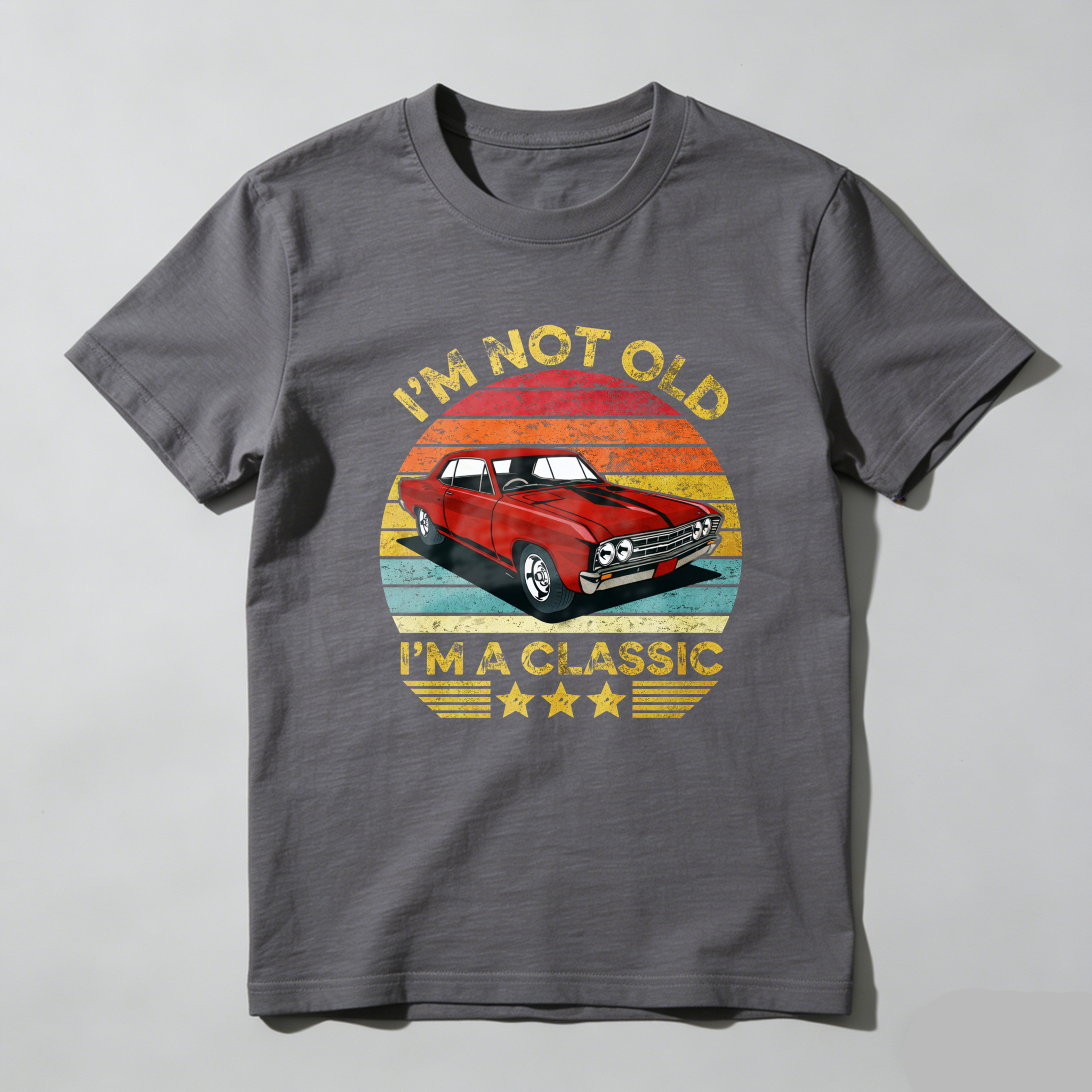 I M Not Old I M A Classic Vintage Car T Shirt Retro Design For Men And Women Funny Statement Graphic Tee