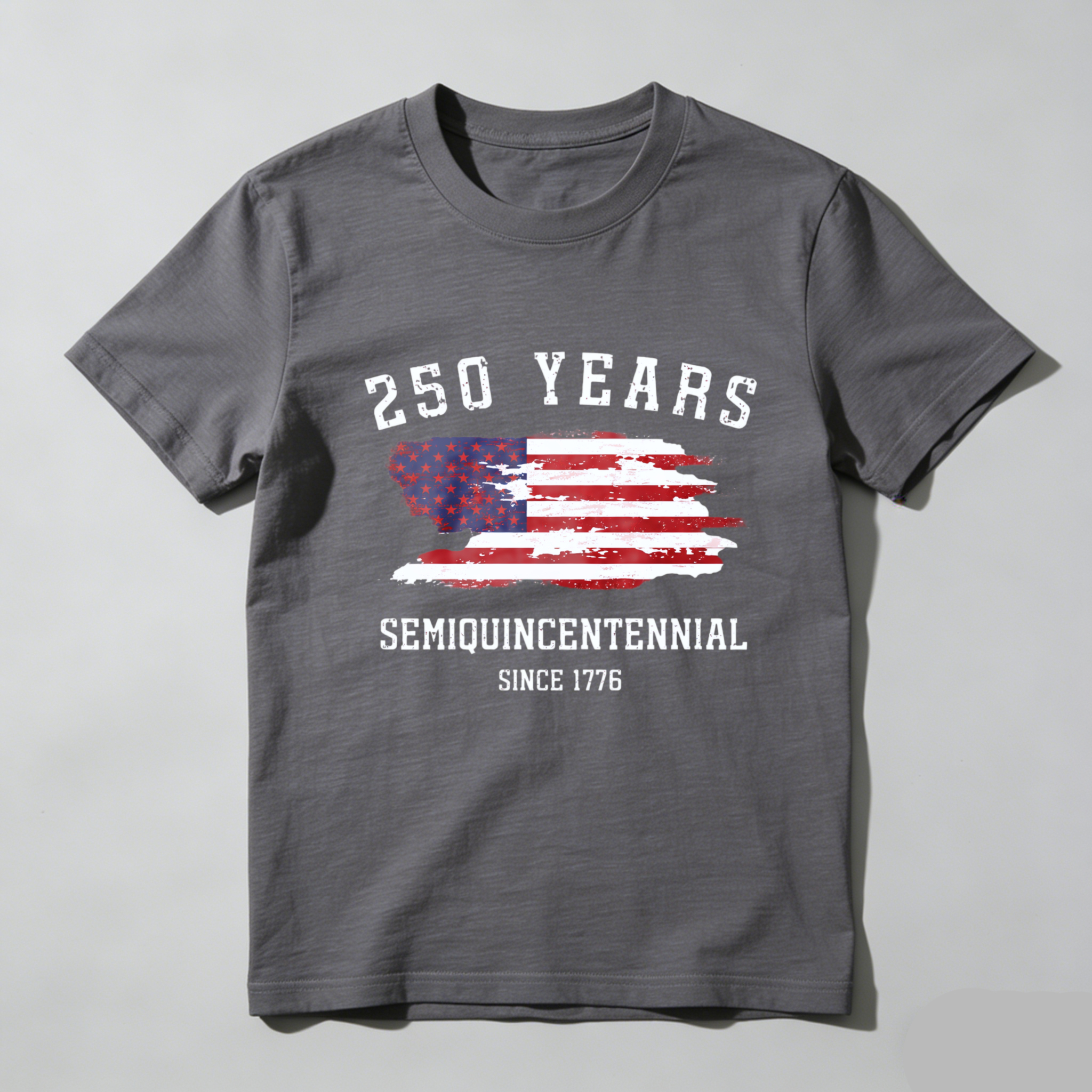 250 Years Semiquincentennial Since 1776 American Flag T-Shirt