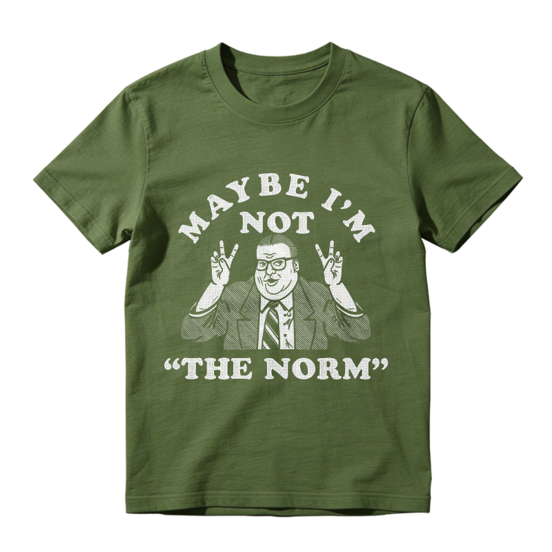 Maybe I'm Not The Norm Man With Peace Signs Unisex Classic T-shirt