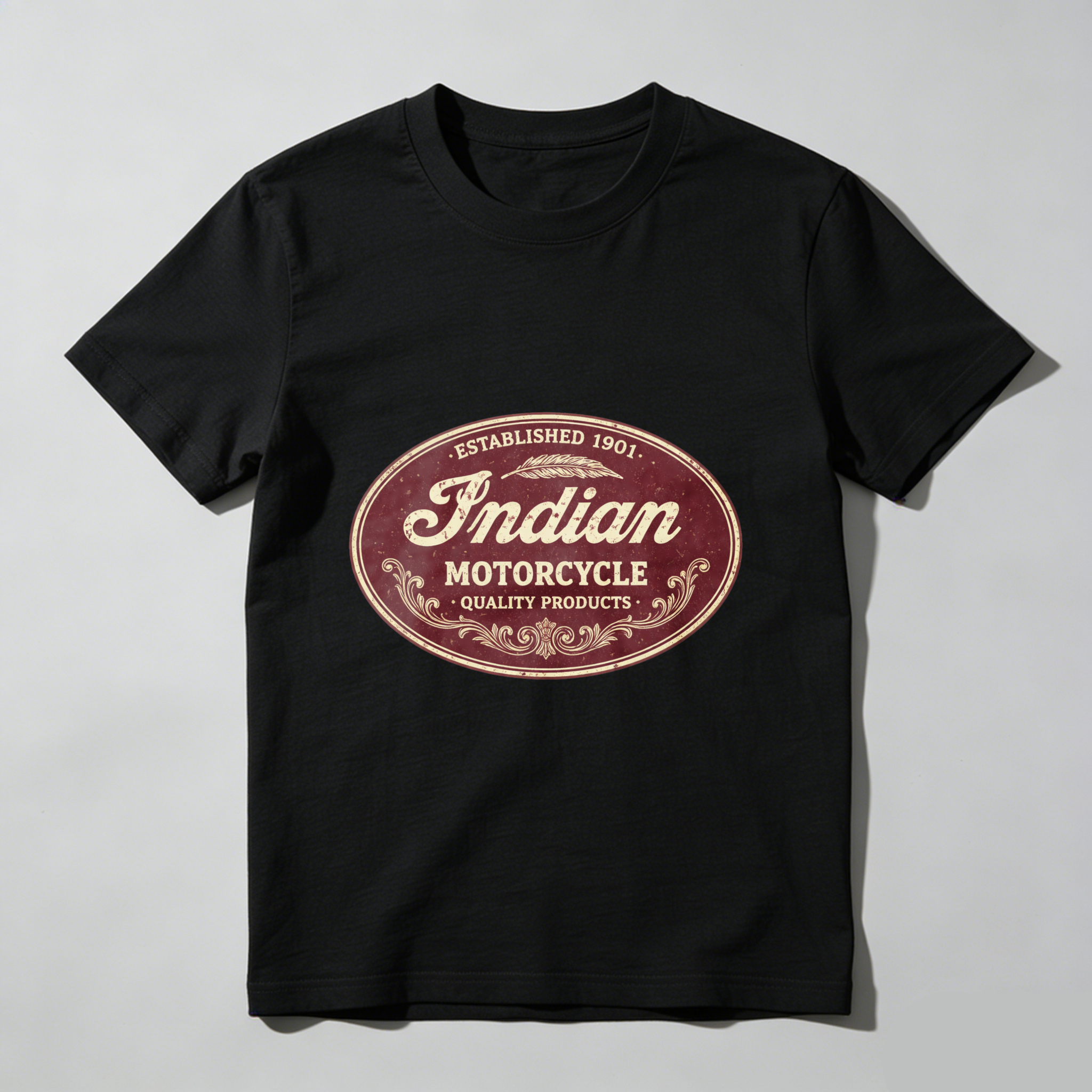 Indian Motorcycle Established 1901 Quality Products T Shirt