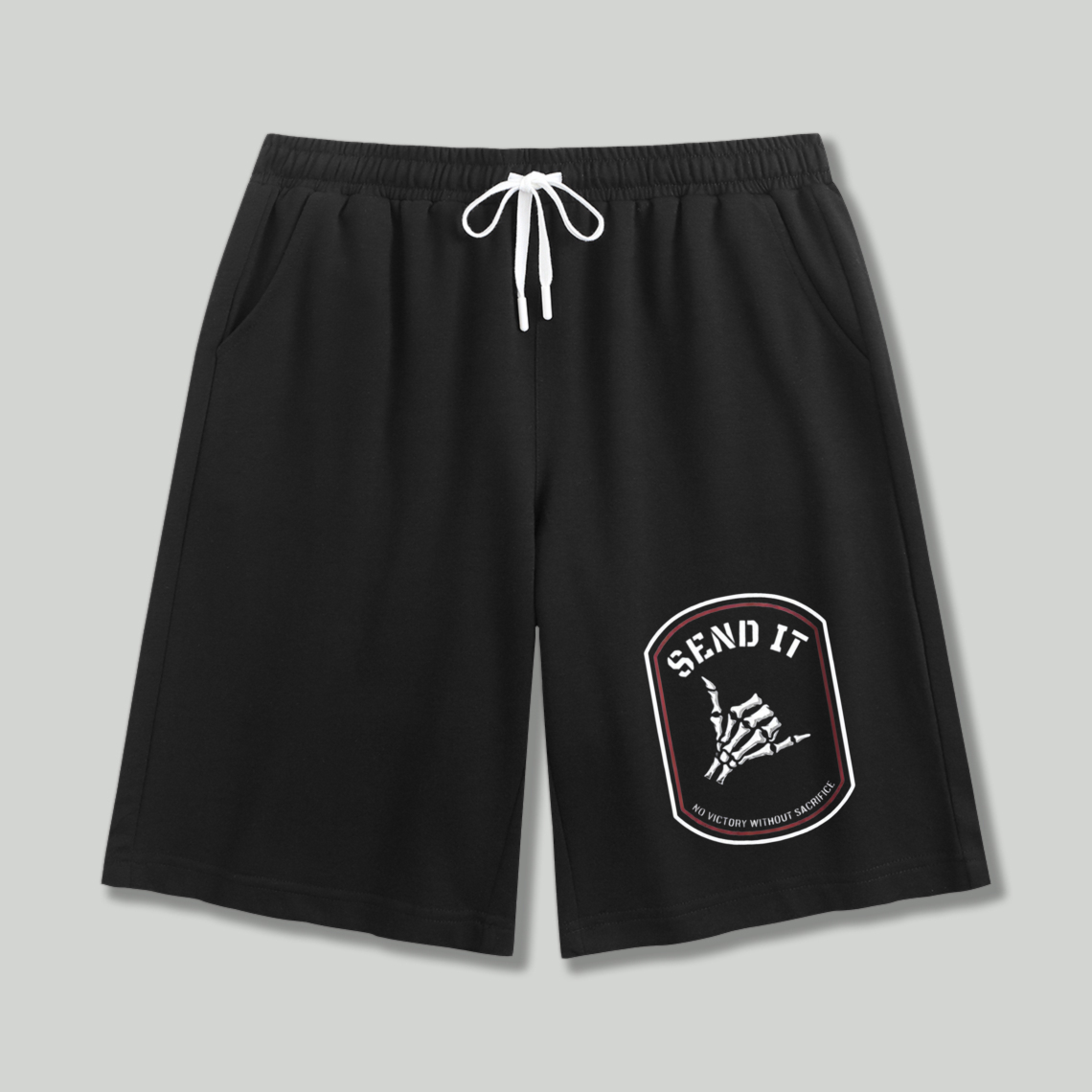 Send It Graphic Patch Design Shorts