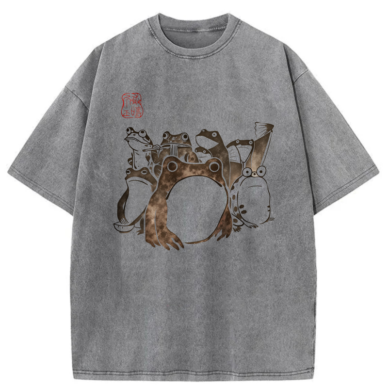 Abstract Dragon Design With Red Emblem tshirt 100% cotton