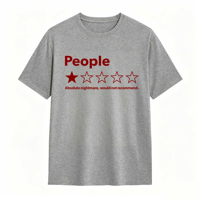 Funny Review People One Star Absolute Would T-Shirt