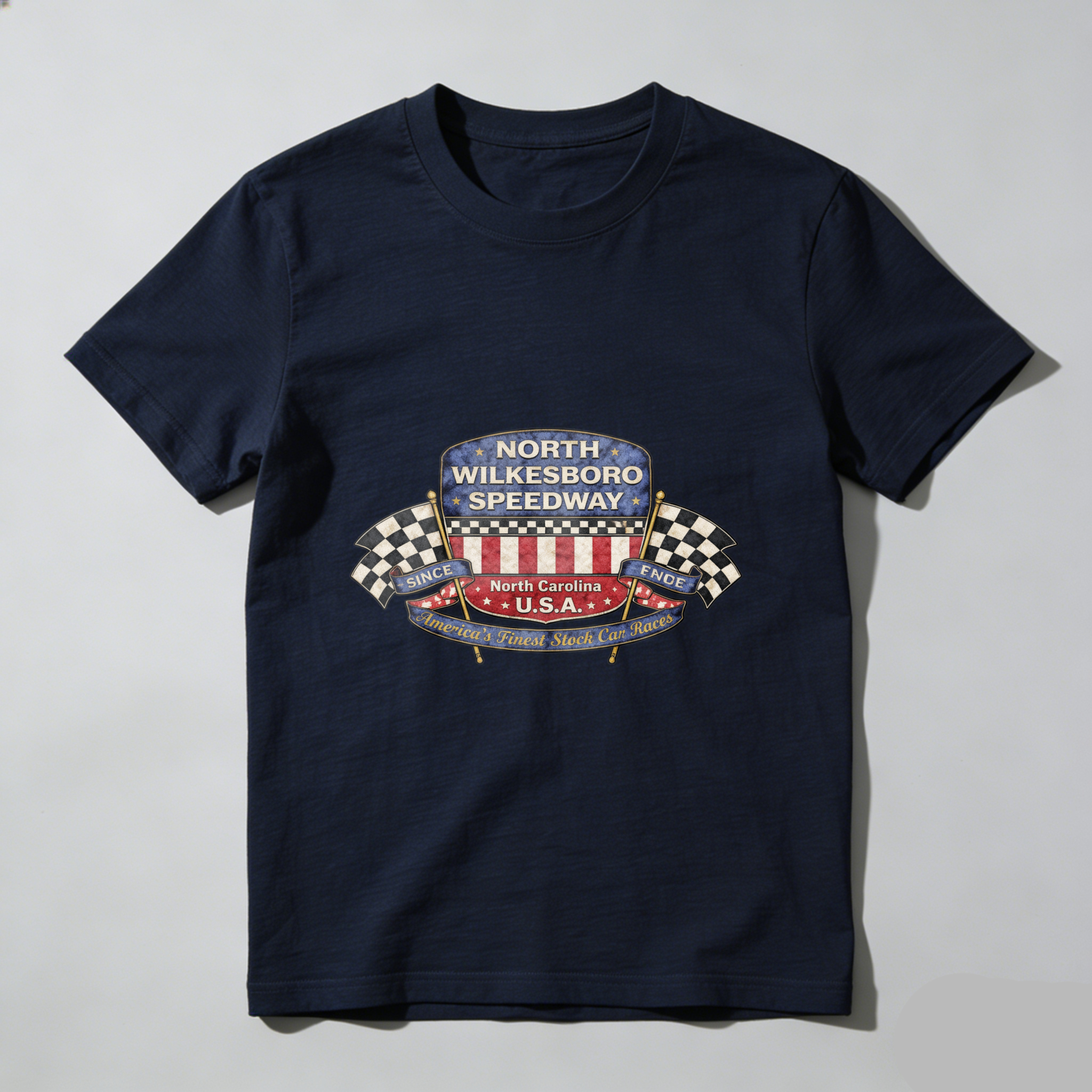 North Wilkesboro Speedway North Carolina Usa Racing T Shirt