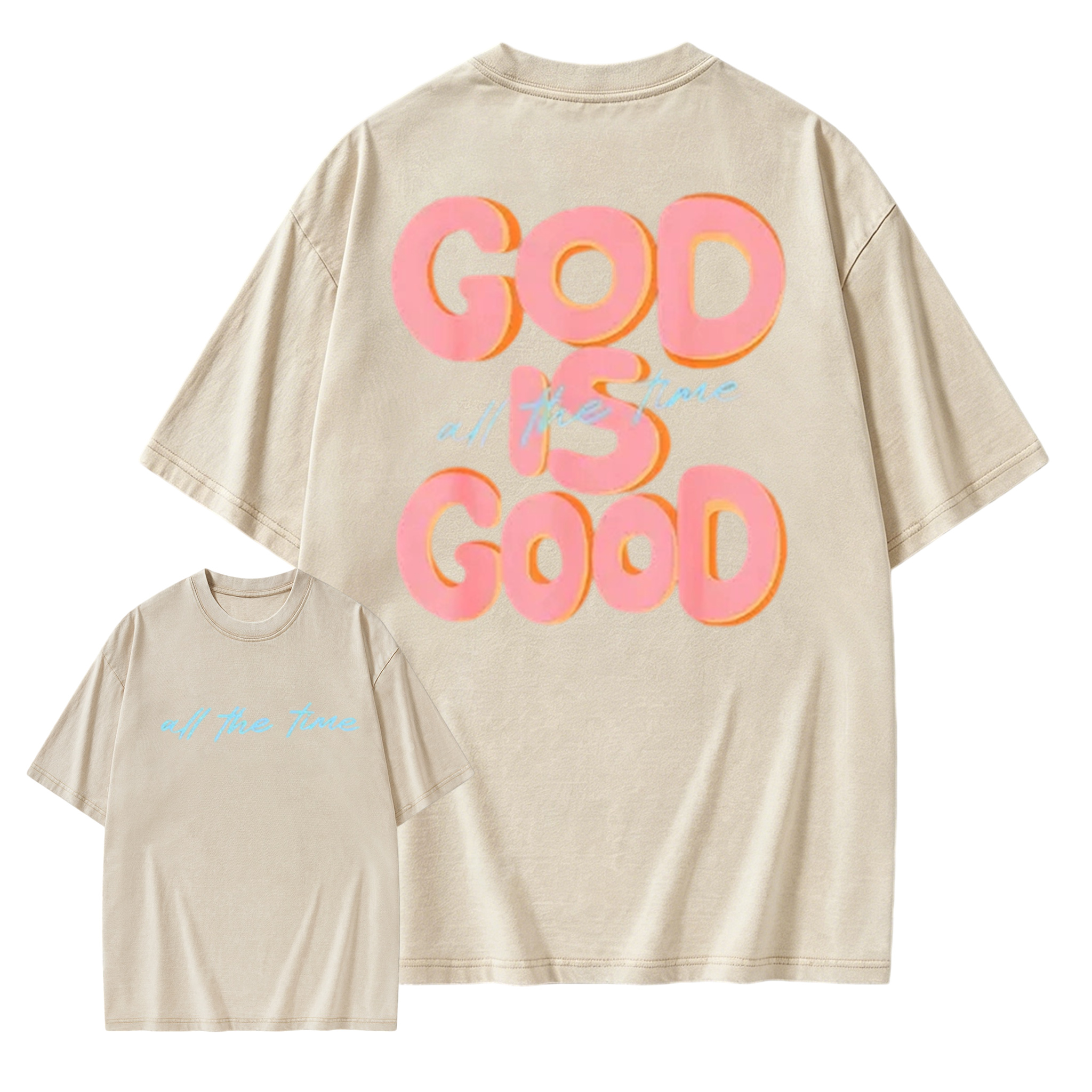 [Copy]No People Illegal Anti ICE Oversize Unisex Washed T-Shirt for Women and Men's  Washed T-shirt