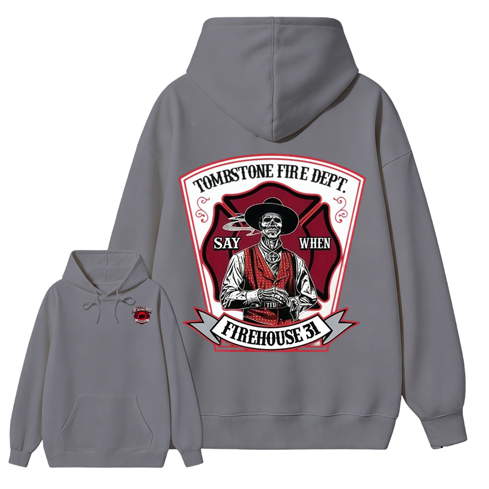 Vintage Firefighter T-Shirt | Classic Americana Graphic Tee Hoodie