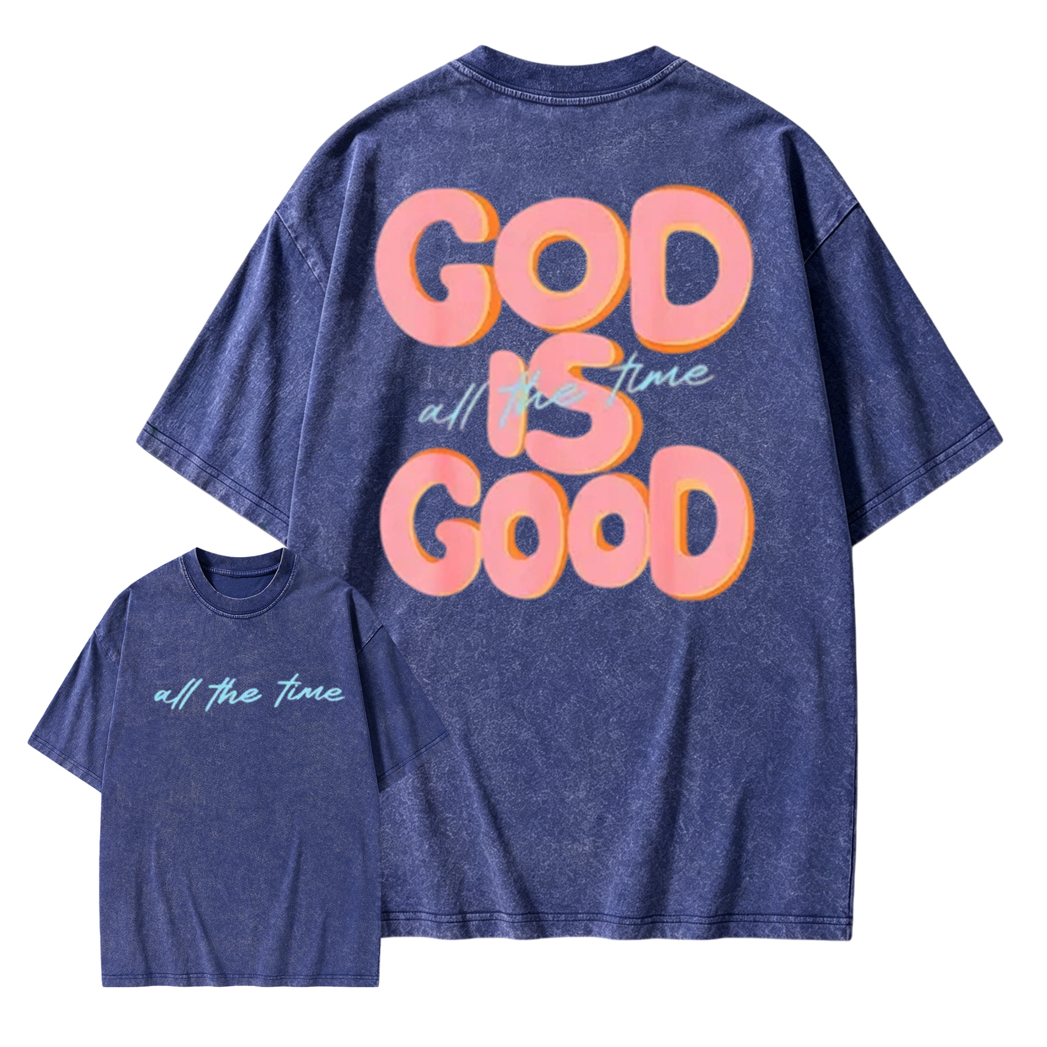 [Copy]No People Illegal Anti ICE Oversize Unisex Washed T-Shirt for Women and Men's  Washed T-shirt