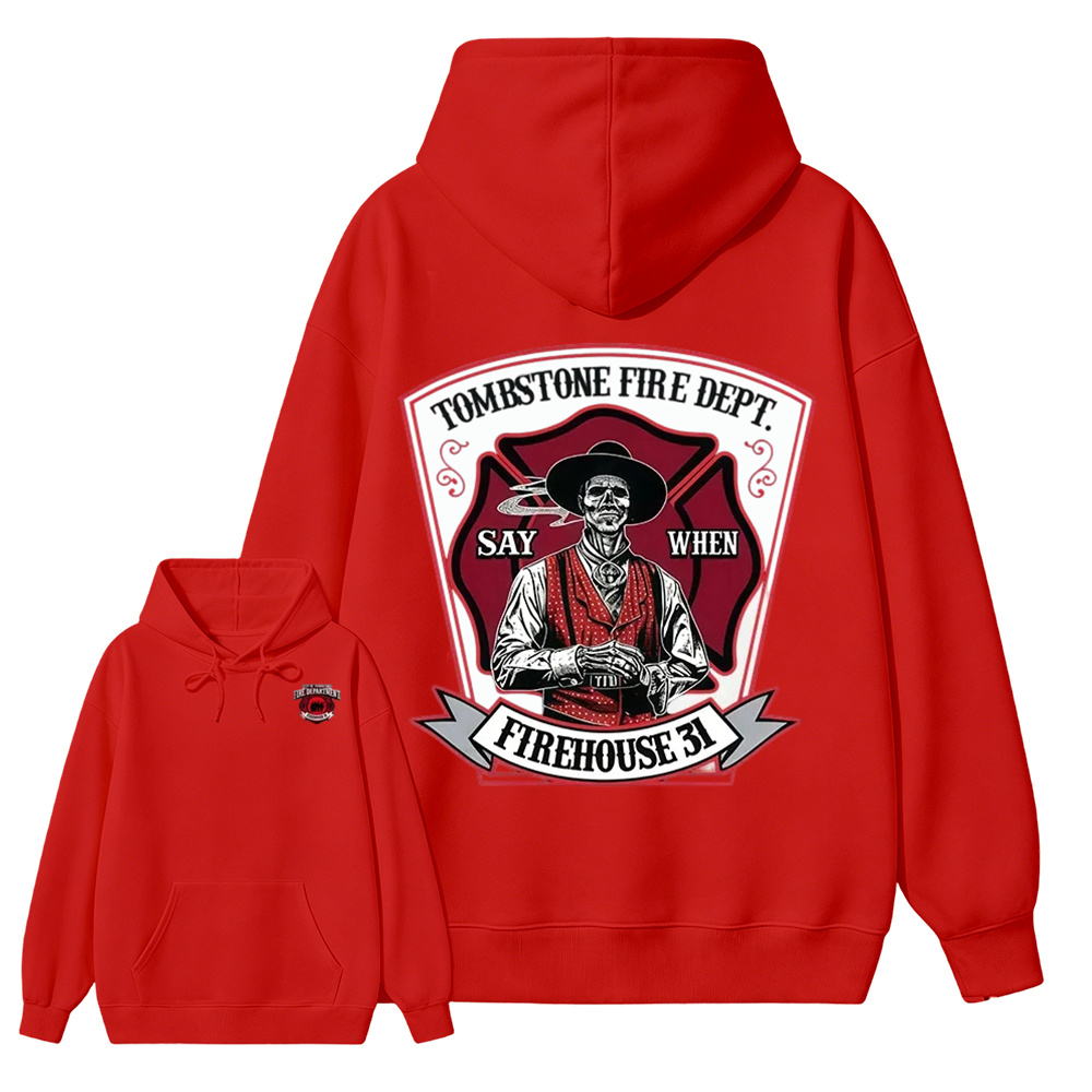 Vintage Firefighter T-Shirt | Classic Americana Graphic Tee Hoodie