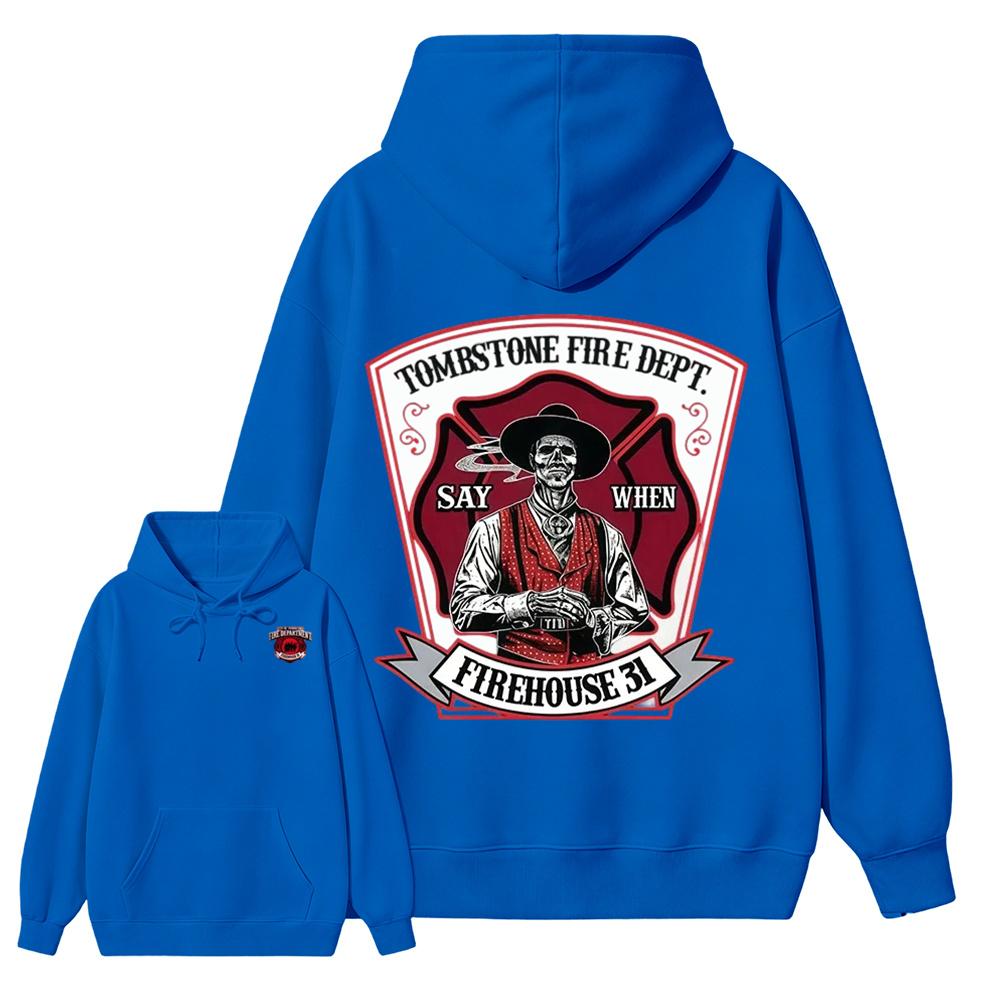 Vintage Firefighter T-Shirt | Classic Americana Graphic Tee Hoodie