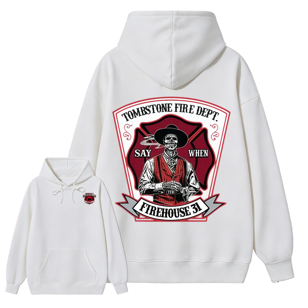 Vintage Firefighter T-Shirt | Classic Americana Graphic Tee Hoodie