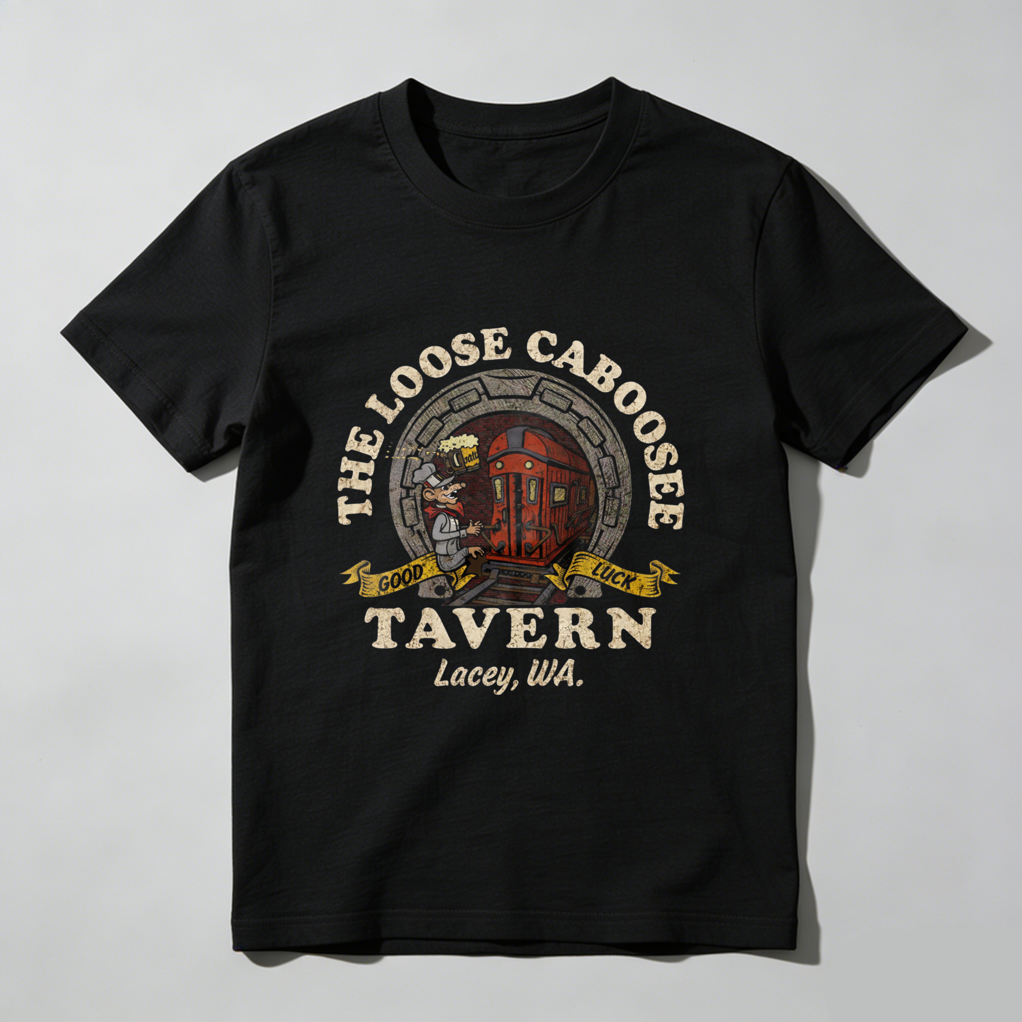 The Loose Caboose Tavern Lacey Wa T Shirt