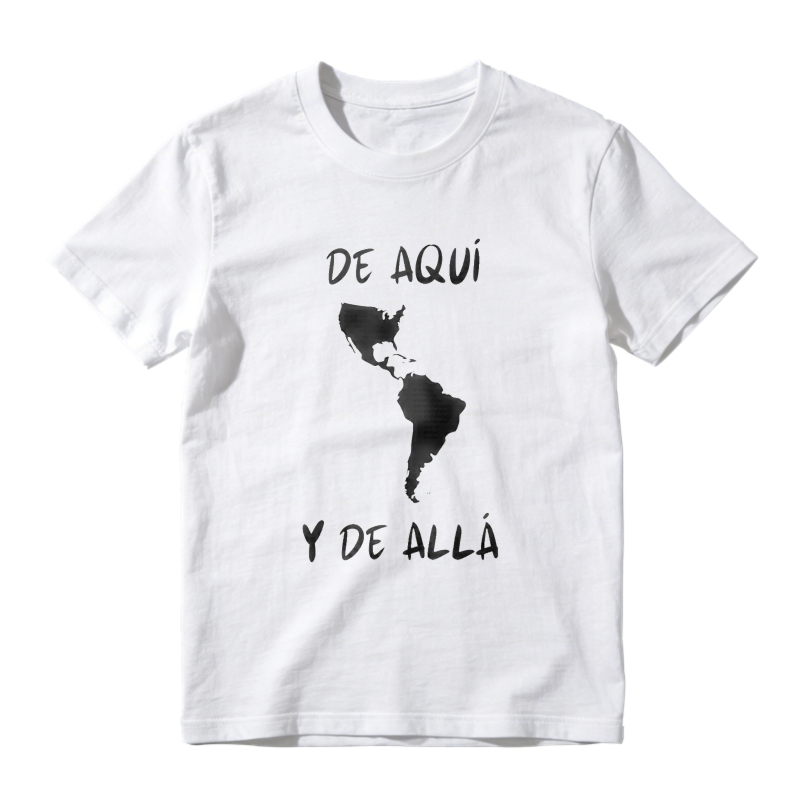 De Aqui Y De Alla Map Of Latin America Unisex Classic T-shirt