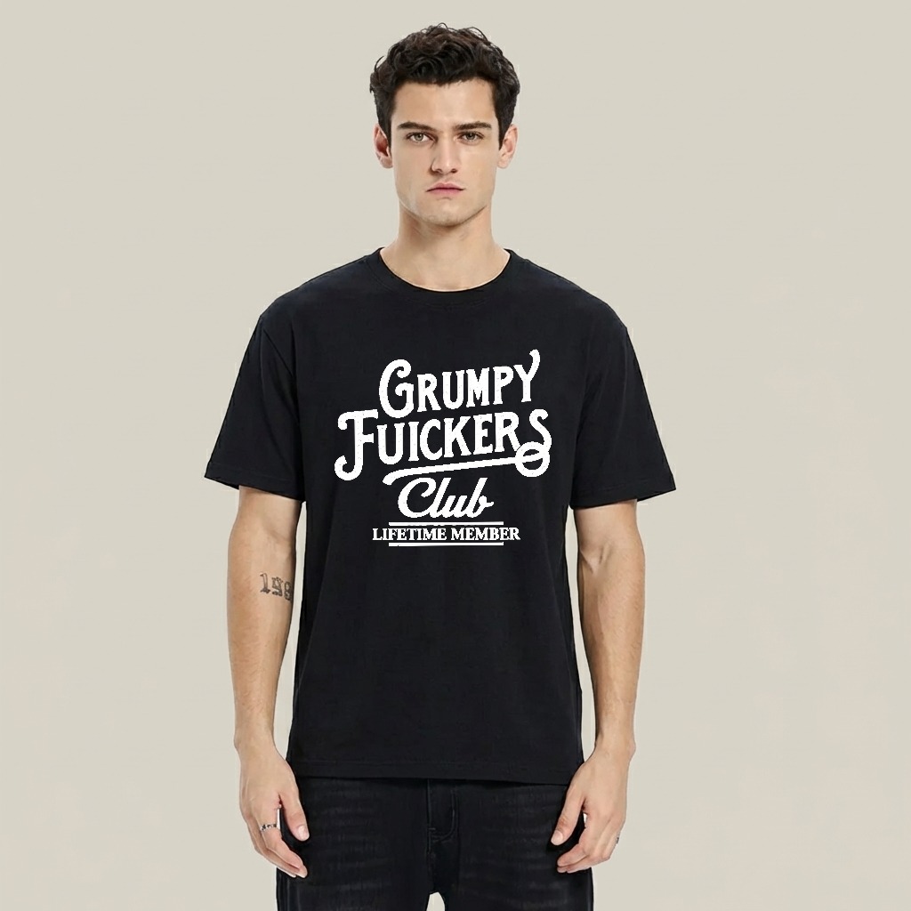 Grumpy Fuickers Club Lifetime Member T-shirt